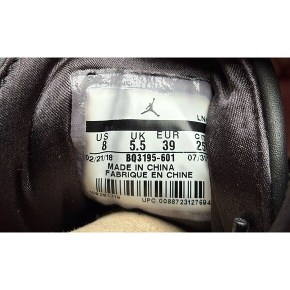 Nike Air Jordan 3 Retro Vogue University Red Anna Wintour Size 8 Women's - Picture 9 of 14